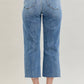 Judy Blue - High Waist Destroy Wide Leg Crop Denim Jeans