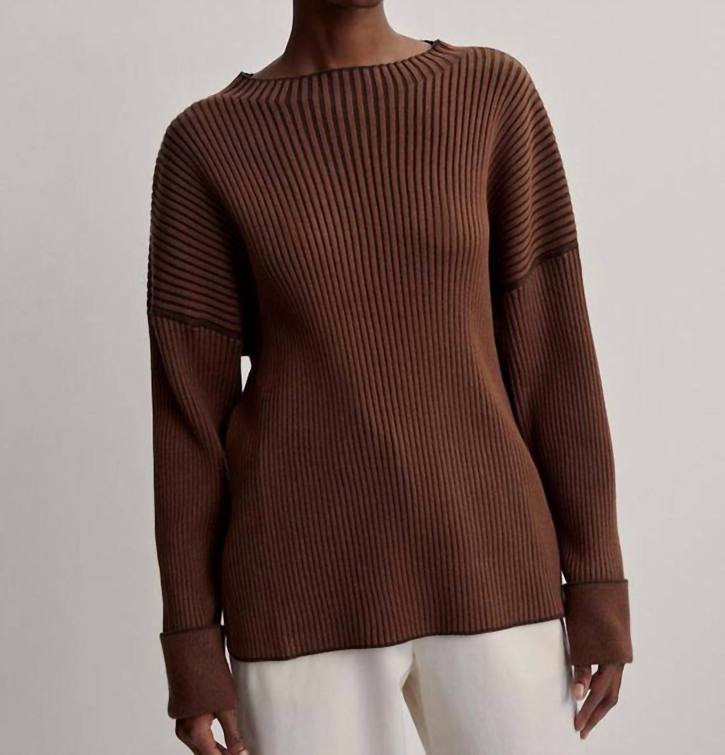 Varley - EMILE RIB KNIT SWEATER