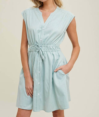 Lista de desejos - Vestido Mini Camisa Listrado Natasha