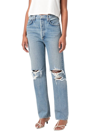 Agolde - Jeans cintura alta anos 90