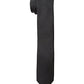 Calvin Klein X Liquid Luxe Skinny Solid Gravata Masculina Preta Tamanho Regular
