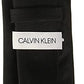 Calvin Klein X Liquid Luxe Skinny Solid Gravata Masculina Preta Tamanho Regular