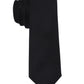 Calvin Klein X Liquid Luxe Skinny Solid Gravata Masculina Preta Tamanho Regular