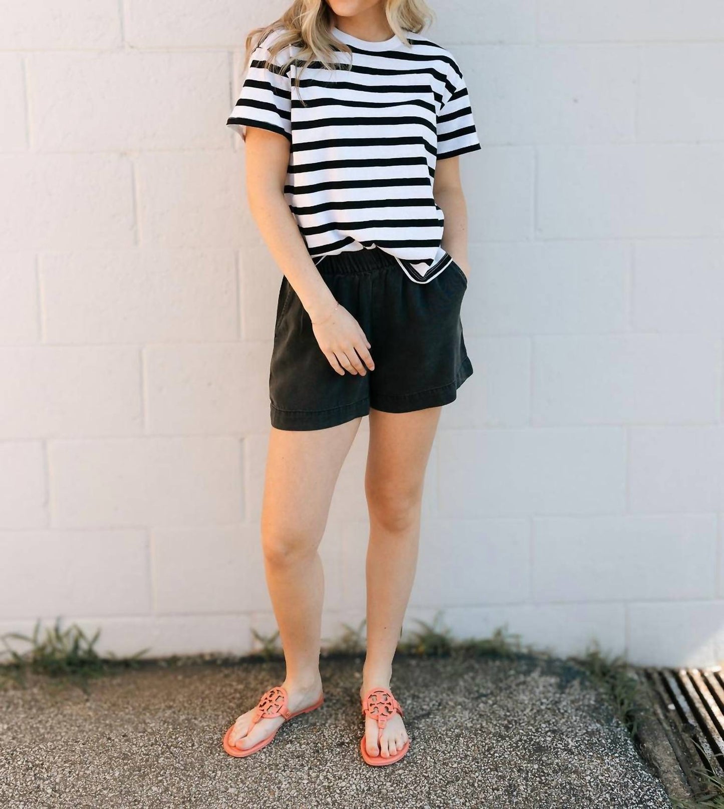 Z Supply - Amazonas Chambray Mid Rise Shorts