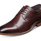 Sapatos Oxford Dickinson Cap Toe Stacy Adams Masculinos Vermelhos Tamanho 8 M