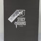 Botas Stacy Adams Finnegan Wingtip com cadarço, masculinas, marrom, tamanho 11,5 M