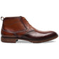 Botas Chukka Stacy Adams Kyron com bico liso e cadarço, tamanho 13 M, marrom