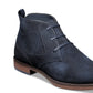 Botas Chukka Stacy Adams Masculinas Kyron Biqueira Lisa com Cadarço Azul