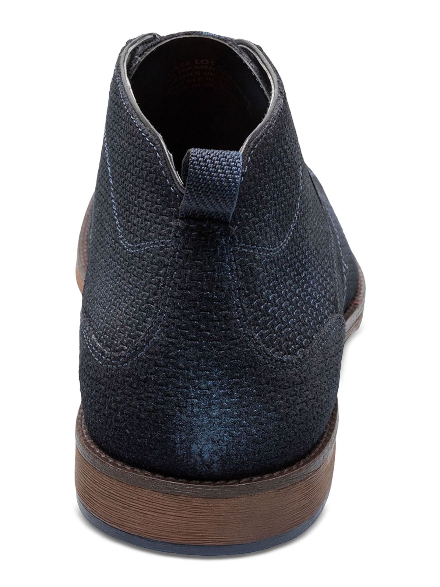 Botas Chukka Stacy Adams Masculinas Kyron Biqueira Lisa com Cadarço Azul
