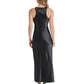 Steve Madden - Diane Racerback Satin Maxi Dress