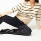 Fifteen Twenty - Lisa Stripe V-neck Sweater