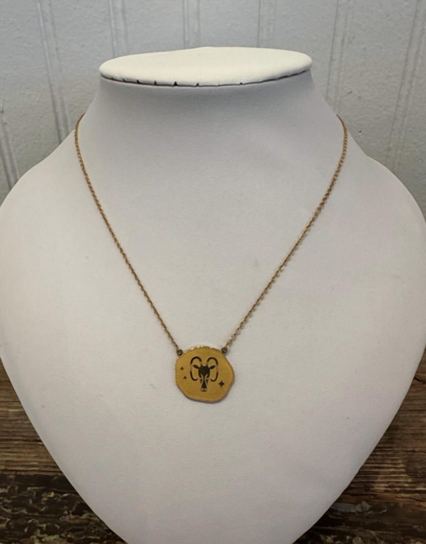Azi Rasson - Women's Zodiac Coin Capricorn Necklace
