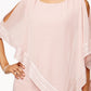 Vestido tubinho com acabamento metálico SL Fashions feminino, rosa, tamanho 16