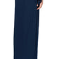 Vestido capelete assimétrico com acabamento em folha de alumínio SL Fashions, tamanho 8, azul