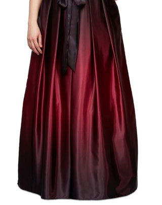 Vestido de baile feminino SL Fashions Ombre preto tamanho 14W