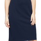 Vestido tubinho com detalhe de laço SL Fashions feminino, azul, tamanho 16
