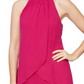 Vestido Halter com Contas SL Fashions Feminino Rosa Tamanho 16 Petite