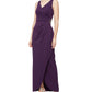 Vestido sem mangas com decote em V e bainha tulipa SL Fashions, roxo, tamanho 12