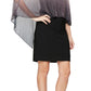 Vestido tubinho popover brilhante SL Fashions feminino cinza tamanho 12