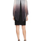 Vestido tubinho com babados e botões brilhantes da Sl Fashions, preto, tamanho 18