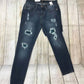 Judy Blue - Women's Plaid Skinny Jeans