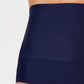Top de biquíni com controle de barriga e cintura alta Island Escape feminino, azul, tamanho 12