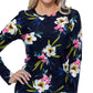Island Escape Tahiti Beach Printed Rash Guard Maiô Feminino Preto Tamanho P