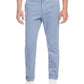 Calça chino masculina Perry Ellis, azul, tamanho 38x32