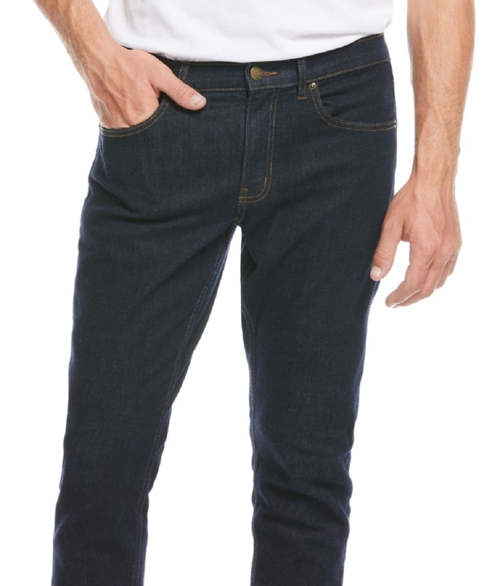 Calça jeans masculina Perry Ellis azul tamanho 38x32