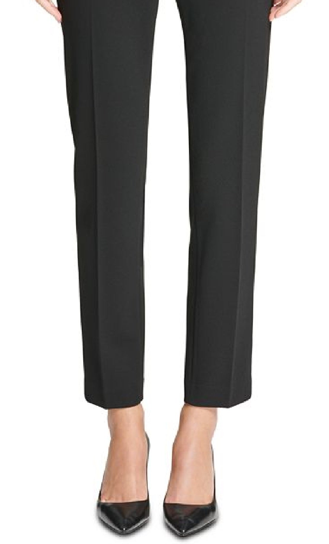 Calça Slim Feminina DKNY Preta Tamanho 2 Petite
