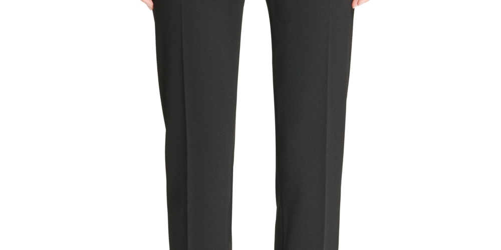Calça Slim Feminina DKNY Preta Tamanho 2 Petite