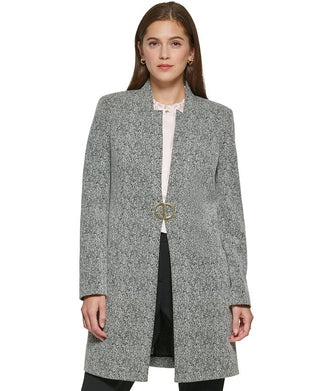 Jaqueta D Ring Topper Feminina DKNY Cinza Tamanho 6