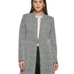 Jaqueta D Ring Topper Feminina DKNY Cinza Tamanho 6