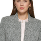 Jaqueta D Ring Topper Feminina DKNY Cinza Tamanho 6