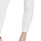 Calça jeans skinny feminina DKNY Everywhere cintura média, branca, tamanho 27
