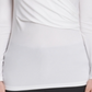 Top feminino DKNY com franzido lateral, branco, tamanho XX-G