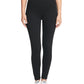 Leggings de compressão de controle de barriga femininas DKNY, tamanho grande, pretas