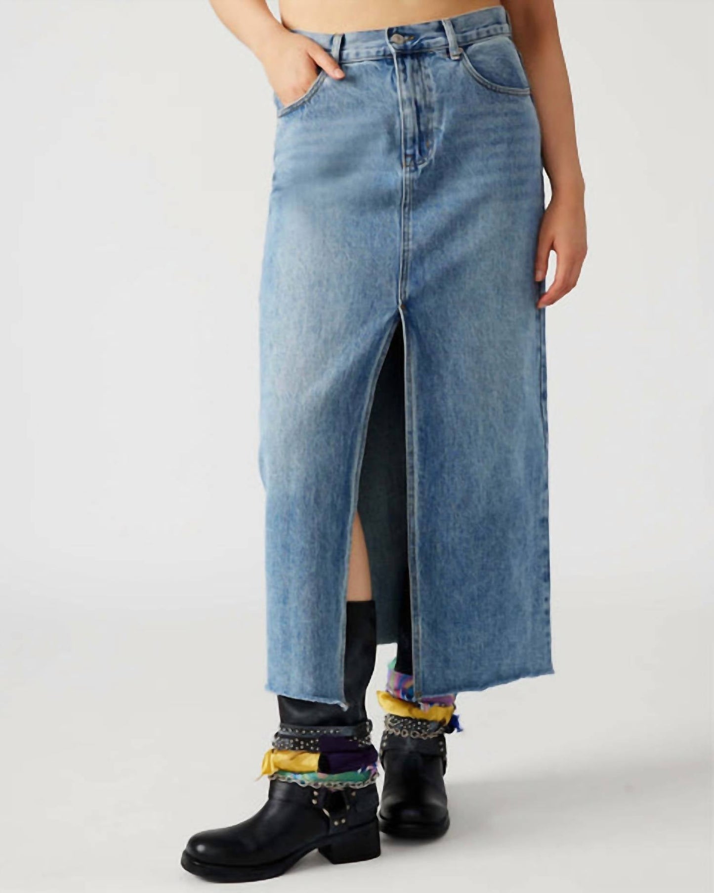 Steve Madden - Women's Avani Denim Skirt