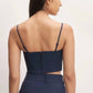 Everlane - The Structured Cotton Bustier Top