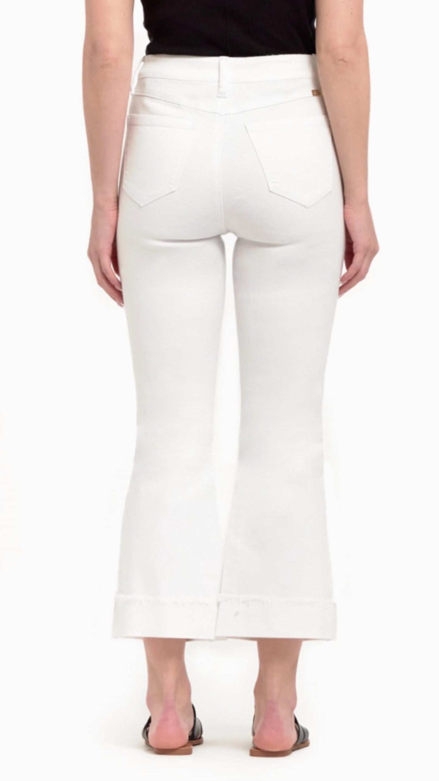 1822 Denim - High Rise Cuffed Demi Boot Jeans