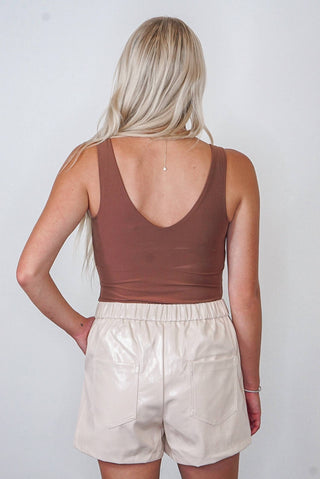 Buddylove - Shorts de couro Vince