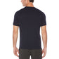 Camiseta Perry Ellis Masculina Replenishment Crewneck Azul Tamanho XX-G