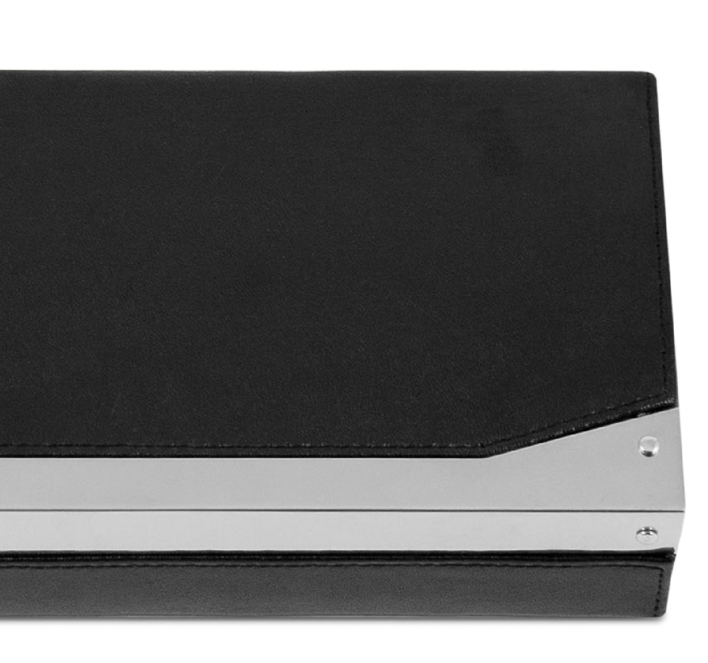 Porta-charutos Bey Berk Masculino em Couro, 4 unidades, Preto, Tamanho Regular