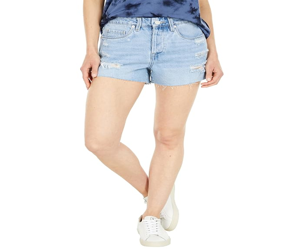 Shorts jeans feminino Read My Lips Indigo da BLANKNYC, tamanho 26