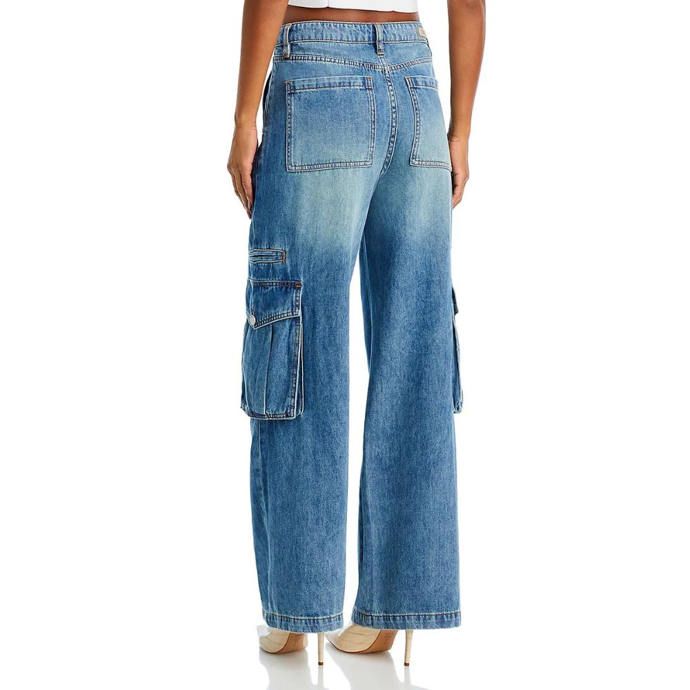 Calça Jeans Cargo Blanknyc em Azul Over Limit