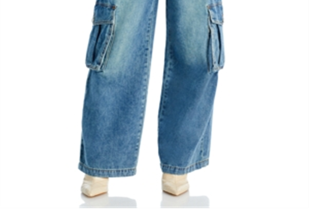 Calça Jeans Cargo Blanknyc em Azul Over Limit