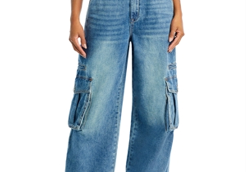 Calça Jeans Cargo Blanknyc em Azul Over Limit