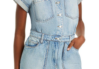 Macacão jeans Blanknyc azul