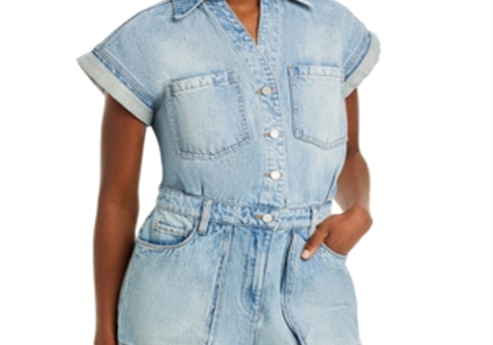 Macacão jeans Blanknyc azul