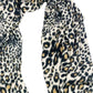 Kensie - Women's Leopard Printed Scarf With Fringe